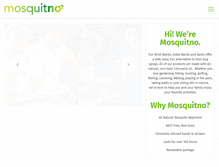 Tablet Screenshot of mosquitnoband.com